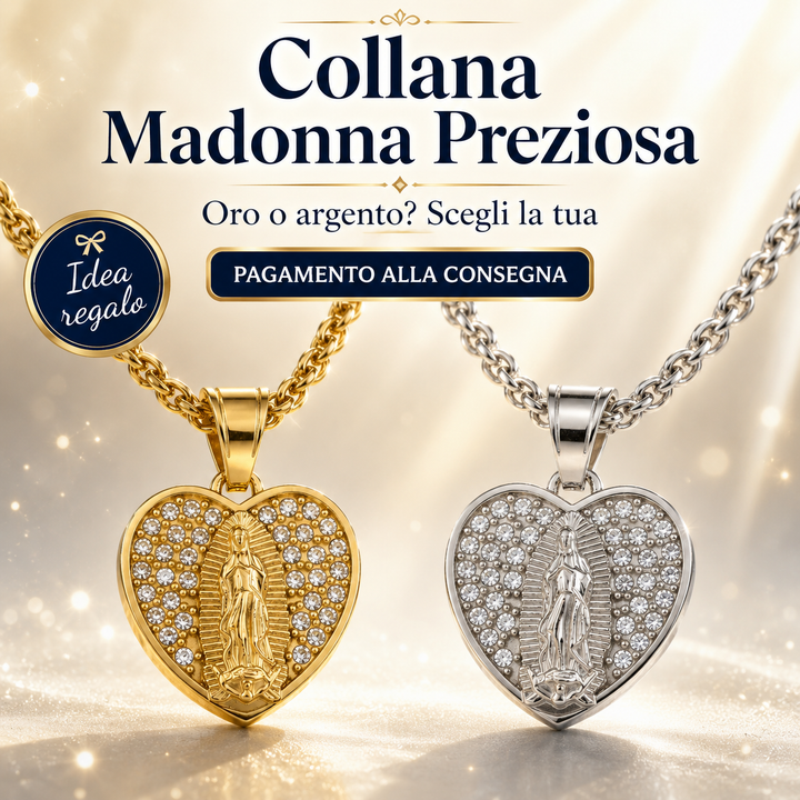 Collana "Madonna Preziosa" | CONFEZIONE REGALO INCLUSA!