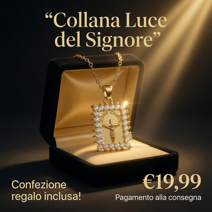 Collana "Luce del Signore" | Confezione regalo inclusa!