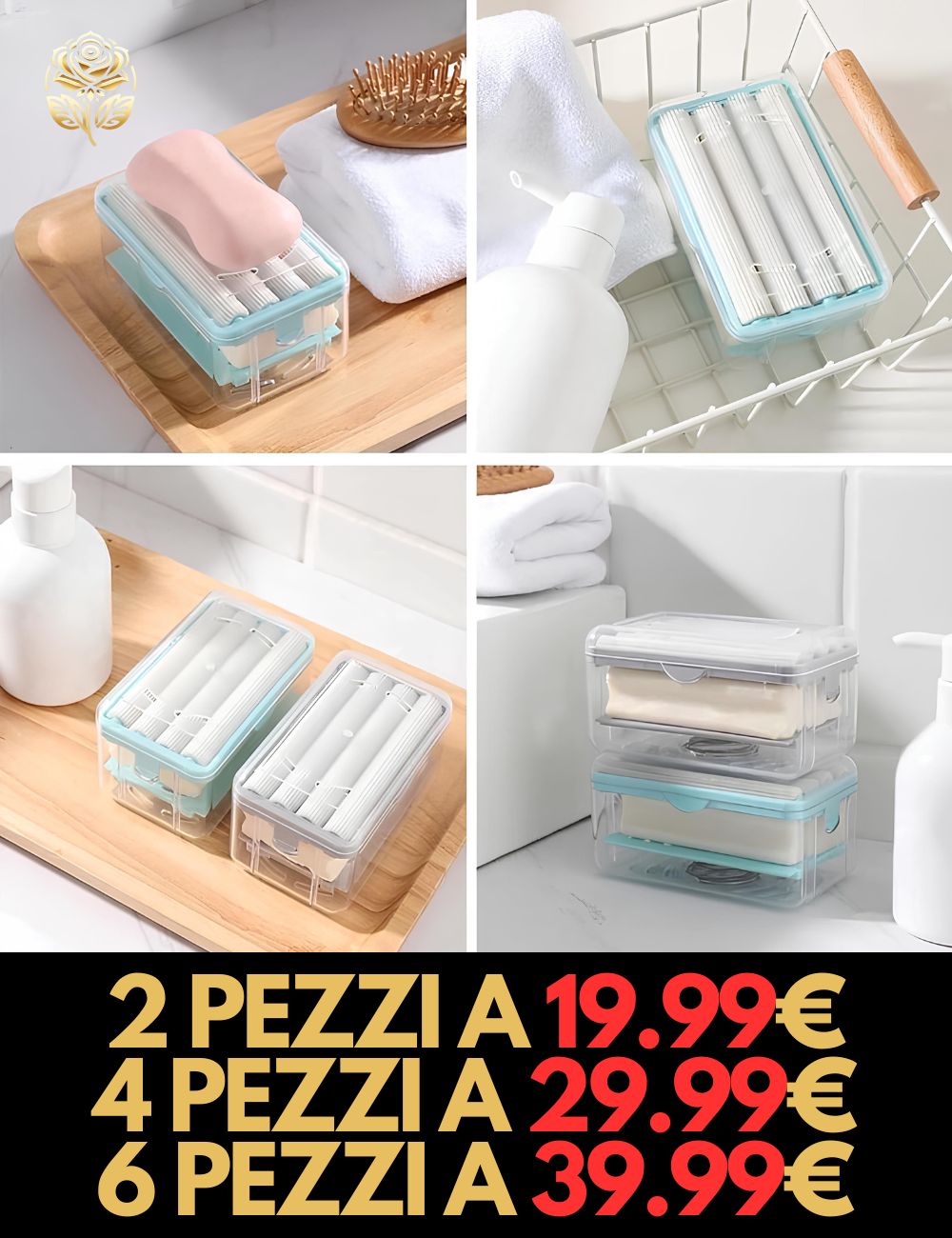 SaponettaPRO – Dì addio al sapone che scivola e si spreca!